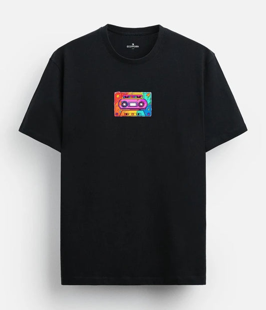 Colorful Cassette Tapes