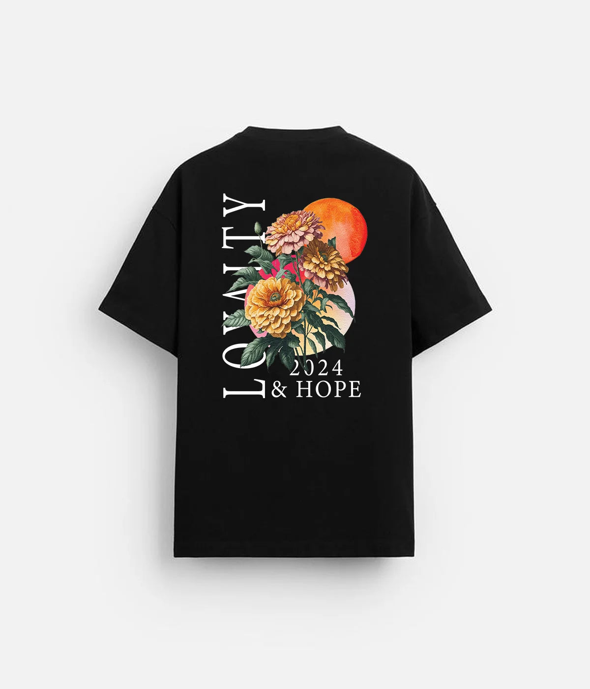 Oversized Floral Graphics